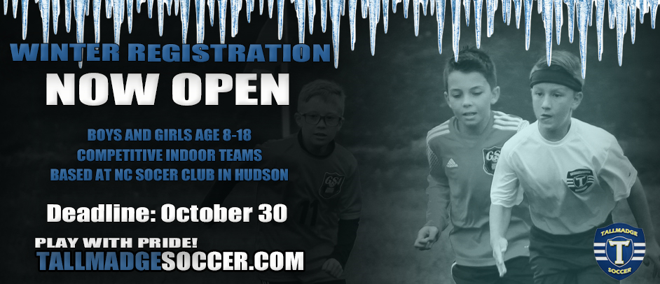 Winter Registration Now Open