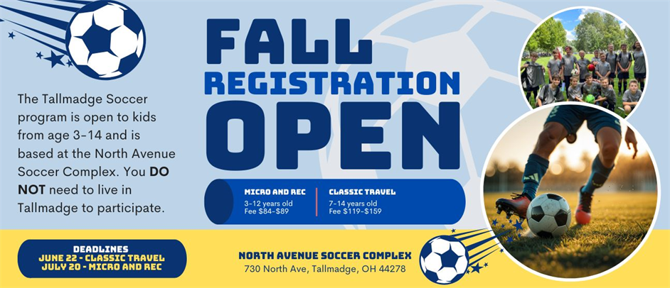 FALL REGISTRATION